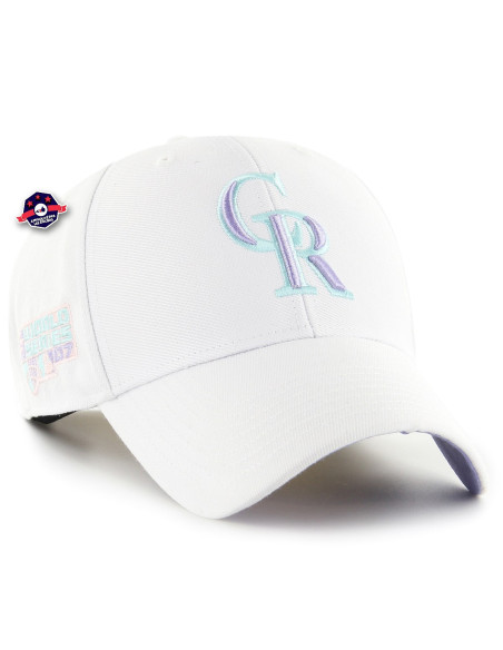47 CAP MLB COLORADO ROCKI WORLDSERI SURESHOT SNAPBAC MVP WHI