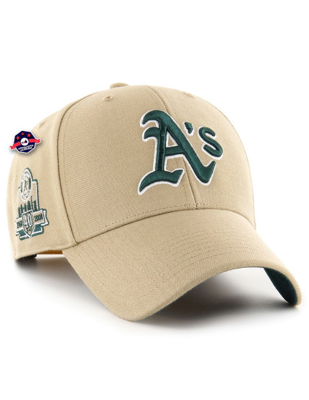 47 CAP MLB OAKLAND ATHLETICS SURE SHOT SNAPBACK MVP KHAKI