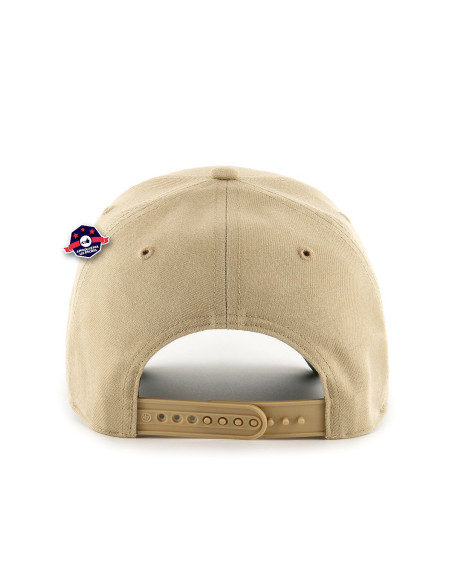 47 CAP MLB SAN DIEGO PADRES SURE SHOT SNAPBACK MVP KHAKI