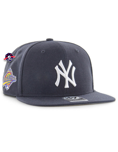 47 CAP MLB WS NEW YORK YANKEES SURE SHOT UNDER CAPTAIN NAVY