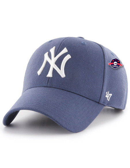 47 CAP MLB NEW YORK YANKEES MVP SNAPBACK TIMBER BLUE