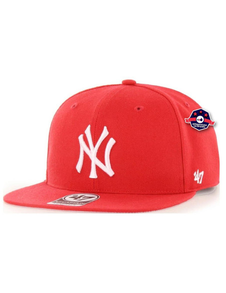47 CAP MLB WS NEW YORK YANKEES SURE SHOT UNDER CAPTAIN RED