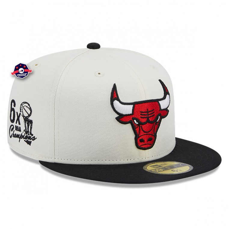 Cap 59Fifty - Chicago Bulls - Championships - White