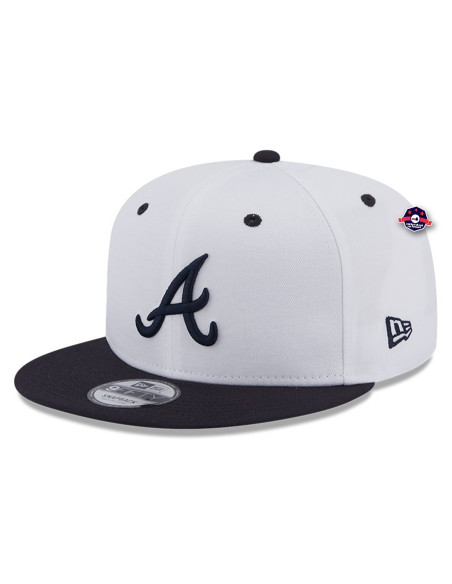 WHITE CROWN PATCH 9FIFTY ATLBRA WHINVY