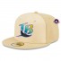 Cap 59Fifty - Tampa Bay Rays - Raffia New Era - CrÃ¨me