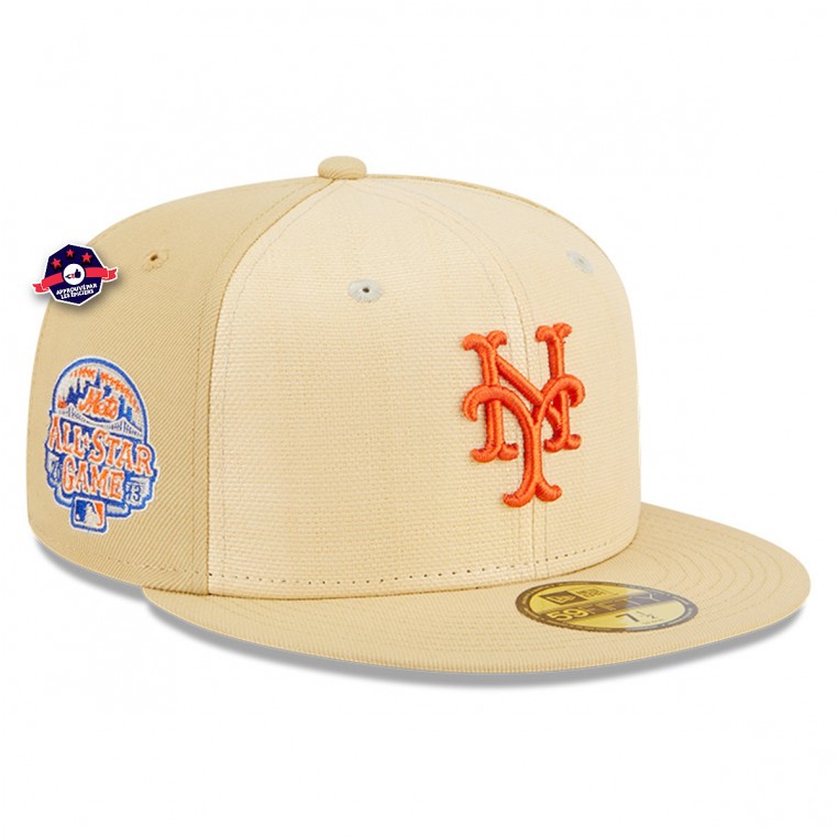 Cap 59Fifty - New York Mets - Raffia New Era - CrÃ¨me