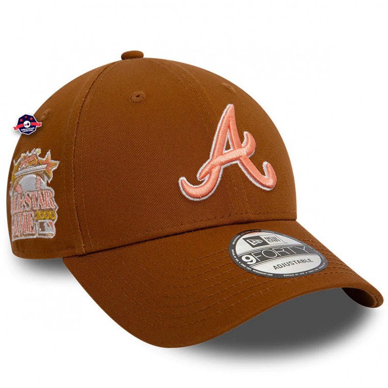 9Forty - Atlanta Braves - ASG Patch - Light brown