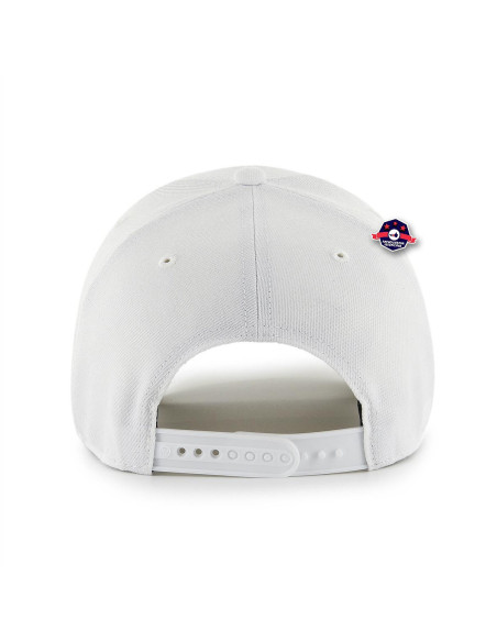 47 CAP NHL ANAHEIM DUCKS METALLIC SNAP MVP WHITE