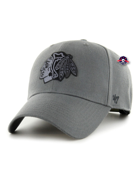 NHL CAP CHICAGO BLACKHAWKS MVP SNAPBACK CHARCOAL
