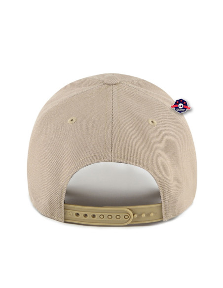NHL CAP BOSTON BRUINS SURE SHOT SNAPBACK MVP KHAKI