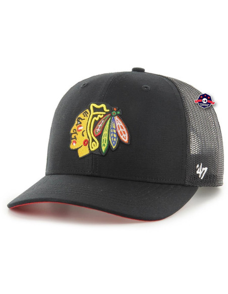 47 CAP NHL CHICAGO BLACKHAWKS BLACK