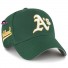 47 CAP MLB OAKLAND ATHLETICS SURSHOT SNAPBACK MVP DARK GREEN