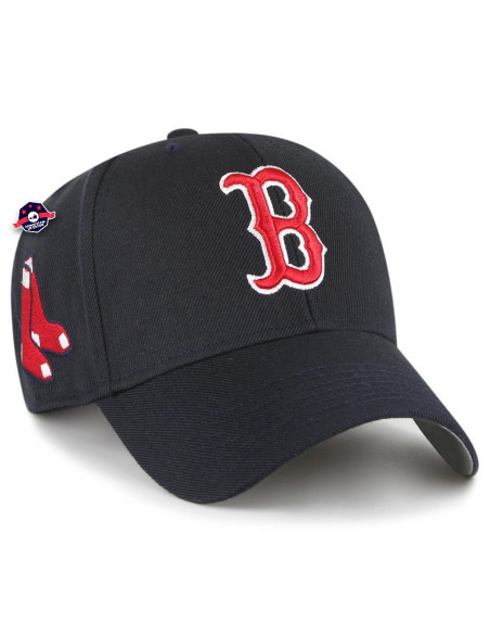 47 CAP MLB BOSTON RED SOX SURE SHOT SNAPBACK MVP NAVY