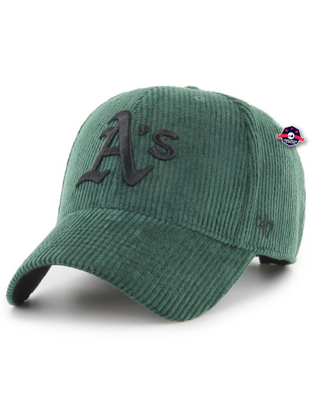 47 CAP MLB OAKLAND ATHLETICS THICK CORD MVP DARK GREEN