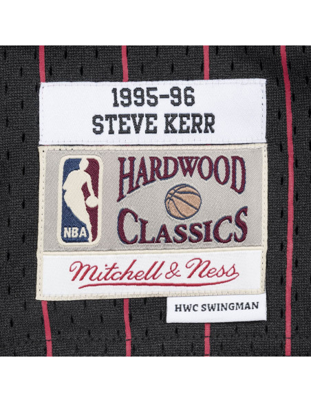 NBA SWINGMAN JERSEY BULLS 95-96 STEVE KERR