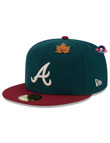 MLB WS CONTRAST 59FIFTY ATLBRA NOVWHI