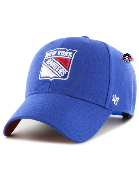 NHL CAP NEW YORK RANGERS BALLPARK SNAP MVP ROYAL