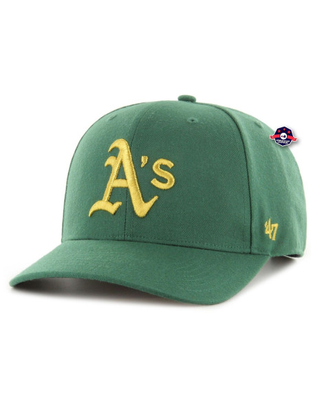 47 CAP MLB OAKLAND ATHLETICS COLDZONE METALLIC MVPDP DKGREEN