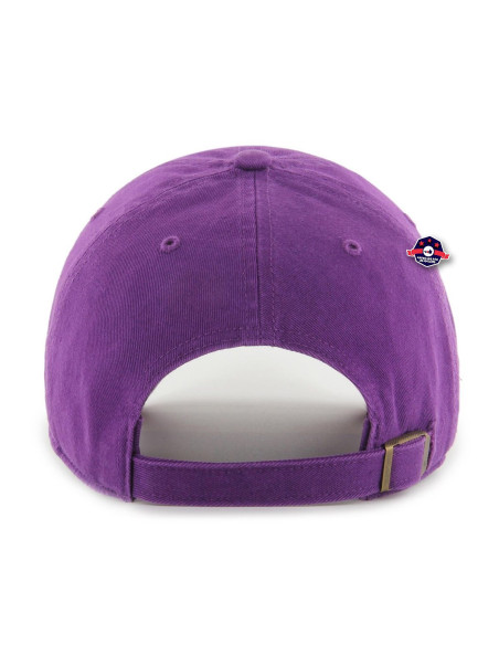 47 CAP MLB NEW YORK YANKEES CLEAN UP W NO LOOP LABEL GRAPE