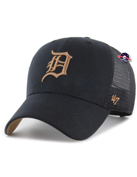 47 CAP MLB DETROIT TIGERS BALLPARK MESH MVP BLACK