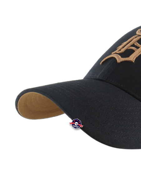 47 CAP MLB DETROIT TIGERS BALLPARK MESH MVP BLACK