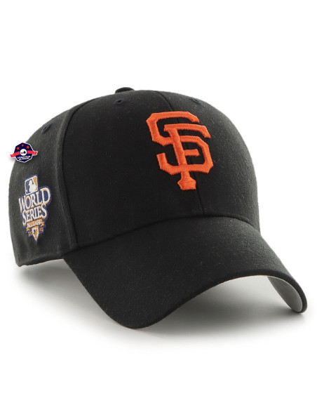 47 CAP MLB SANFRANCISCO GIANTS WSERIE SURSHOT SNAPBAKMVP BLK