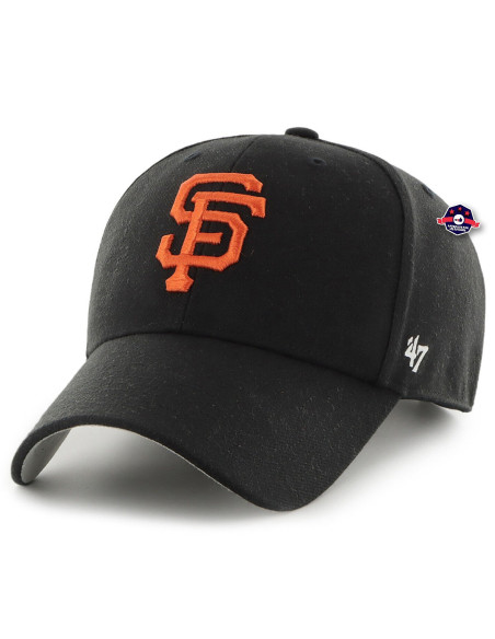 47 CAP MLB SANFRANCISCO GIANTS WSERIE SURSHOT SNAPBAKMVP BLK