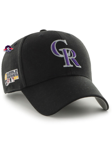 47 CAP MLB COLORADO ROCKIES WSERIE SURSHOT SNAPBAK MVP BLK