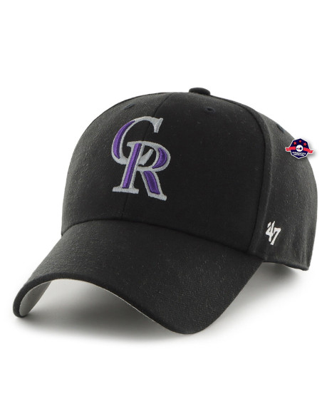 47 CAP MLB COLORADO ROCKIES WSERIE SURSHOT SNAPBAK MVP BLK