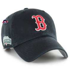 47 CAP MLB BOSTON RED SOX COPERSTOWN DOUBL UNDER CLEANUP BLK