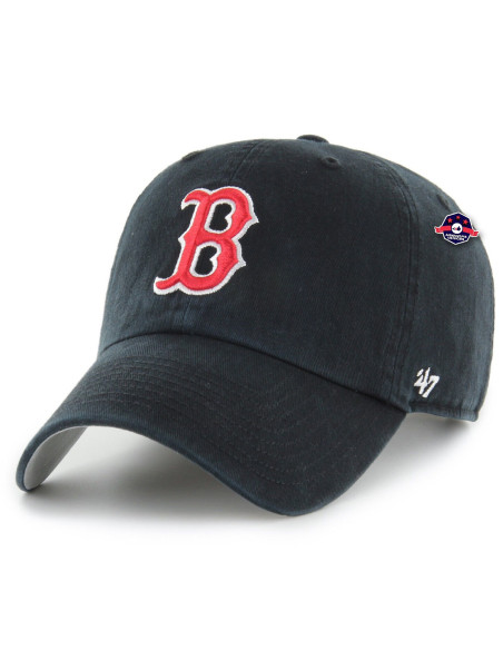 47 CAP MLB BOSTON RED SOX COPERSTOWN DOUBL UNDER CLEANUP BLK