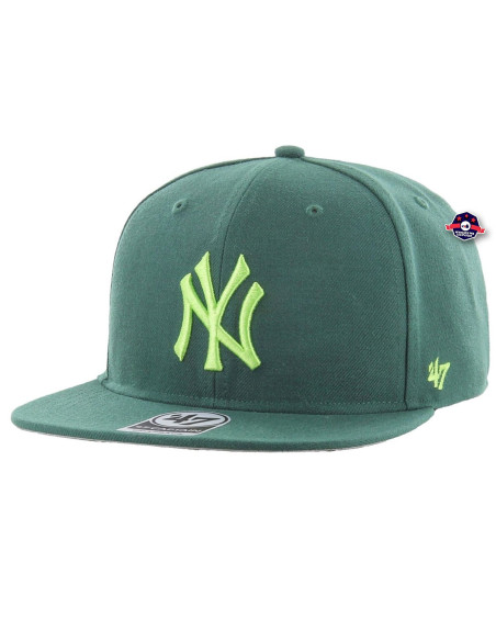 47 CAP MLB NEW YORK YANKEES NO SHOT CAPTAIN DARK GREEN