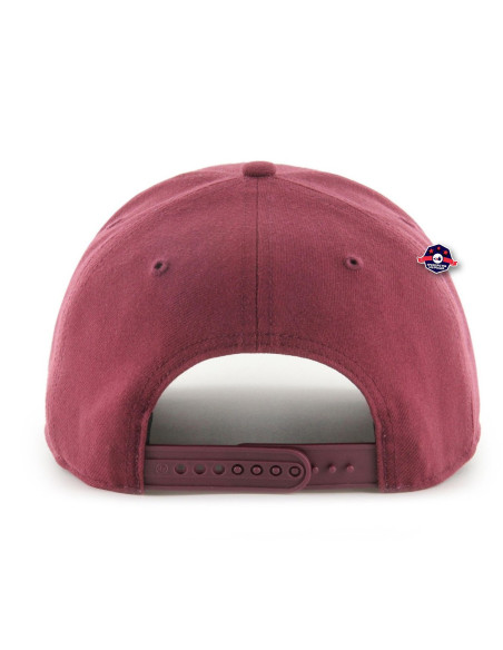 47 CAP MLB BOSTON REDSOX COLDZONE METALLIC MVP DP DARKMAROON