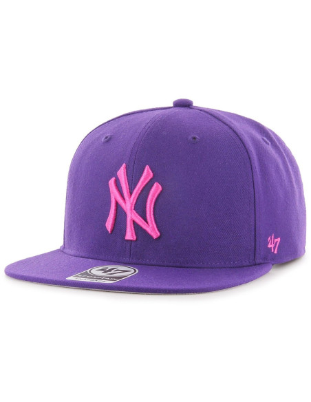 47 CAP MLB NEW YORK YANKEES NO SHOT CAPTAIN PURPLE