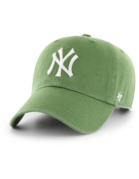 47 CAP MLB NEW YORK YANKEES CLEAN UP FATIGUE GREEN
