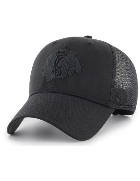 47 NHL CAP CHICAGO BLACKHAWKS BRANSON MVP BLACK BLACK