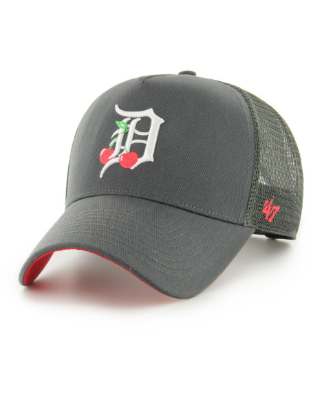 47 CAP MLB DETROIT TIGERS ICON MESH OFFSIDE DT CHARCOAL