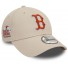 Cap New Era - 9Forty - Boston Red Sox - Patch - Light grey