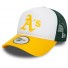 Cap Trucker - Oakland Athletics - Yellow and Green - A Frame