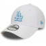 Cap 9Forty New Era - Los Angeles Dodgers - Team Outline - White