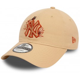 9Twenty Cap - New Era - New York Yankees - Floral - Pastel yellow