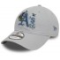 9Twenty Cap - New Era - Oakland Athletics - Floral - grey