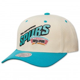 Cap - San Antonio Spurs - Retro Type - Mitchell & Ness