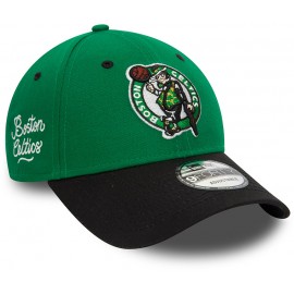 Cap 9Forty - Boston Celtics - Side Patch - Green and Black