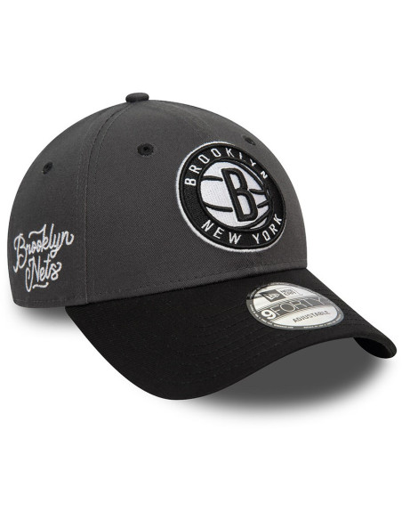 NBA SIDE PATCH 9FORTY BRONET GRHBLK