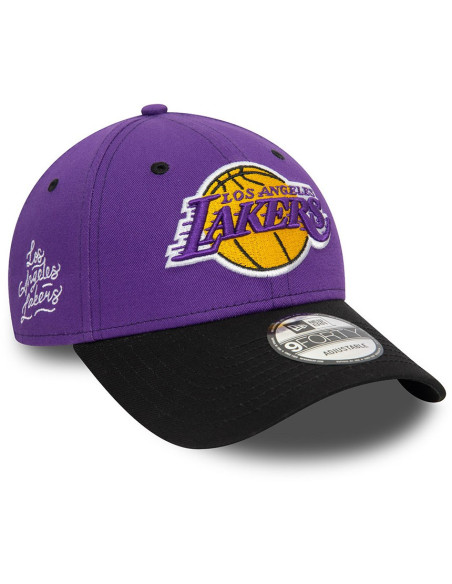 NBA SIDE PATCH 9FORTY LOSLAK TRPBLK