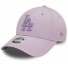 Cap New Era - Los Angeles Dodgers - Violet - Metallic logo - Women - 9Forty