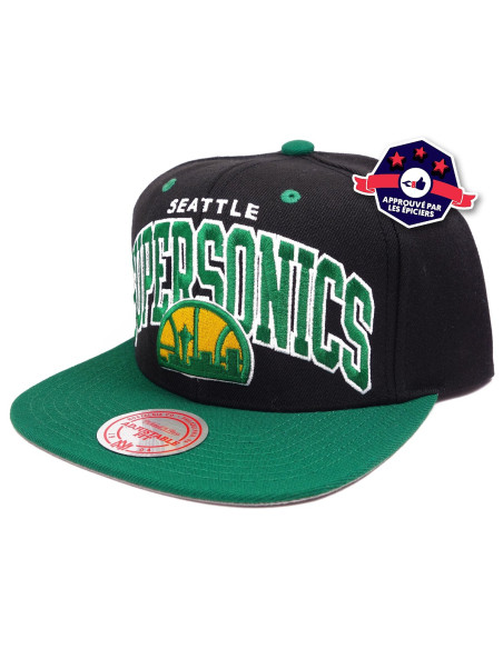 Snapback - SuperSonics - Mitchell & Ness