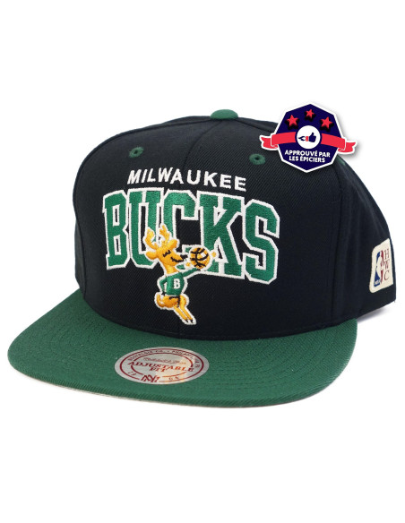Snapback - Milwaukee Bucks - Mitchell & Ness