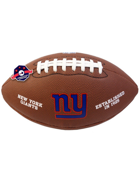 Ballon de Football Américain - NFL - N.Y. Giants